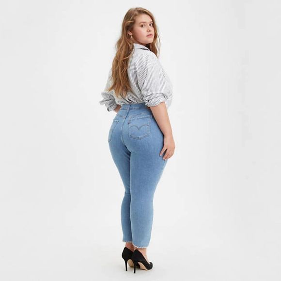 women's raw hem jeans